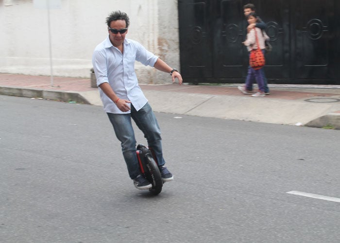 El medio de transporte de una sola rueda