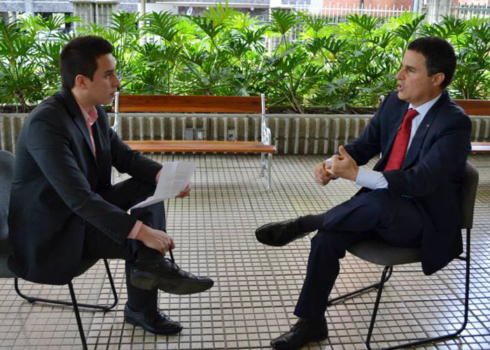 “¿Usted se ha preocupado más por hacer ver bien a Medellín en el exterior que por la seguridad de la ciudad?”