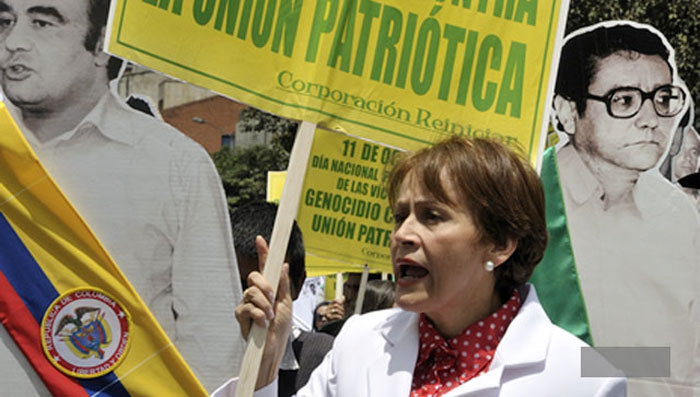 La mujer que no dejó morir la UP