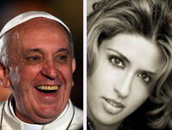 Francesca, la hermosa consejera del Papa