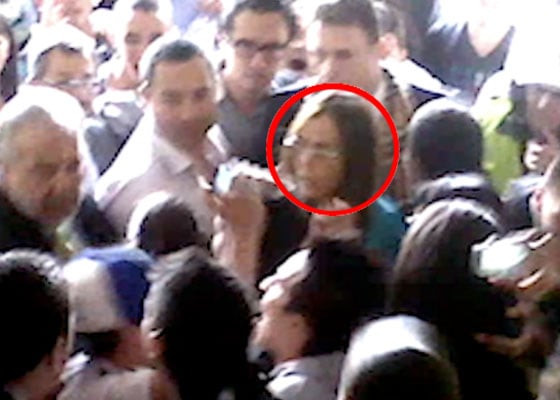 Así fue la accidentada llegada de Gina Parody al Sena de Manizales que terminó en su “secuestro”