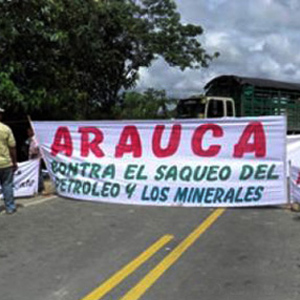 Arauca amanece en paro en solidaridad con el Catatumbo