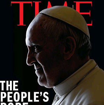 La revista Time le pone “cuernos” al Papa