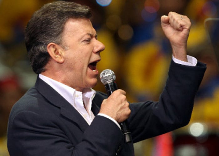 Las mentiras en el discurso del presidente Santos