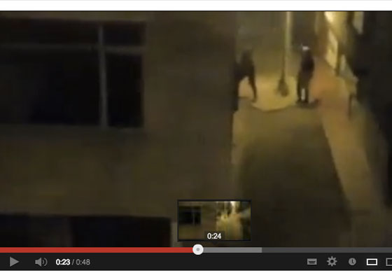 Esmad rompe los vidrios de las casas en Tunja