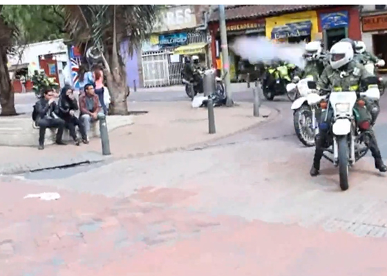 Siguen los desmanes de la Policía