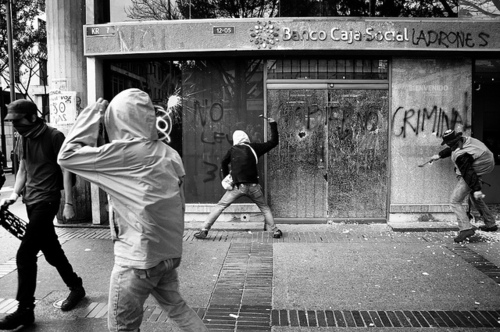 El vandalismo: un cáncer de la protesta social