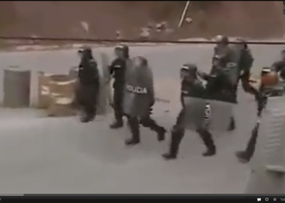 Otra golpiza del ESMAD a campesinos