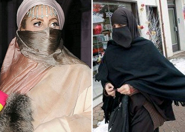 Lady Gaga quiere que las mujeres se tapen el rostro