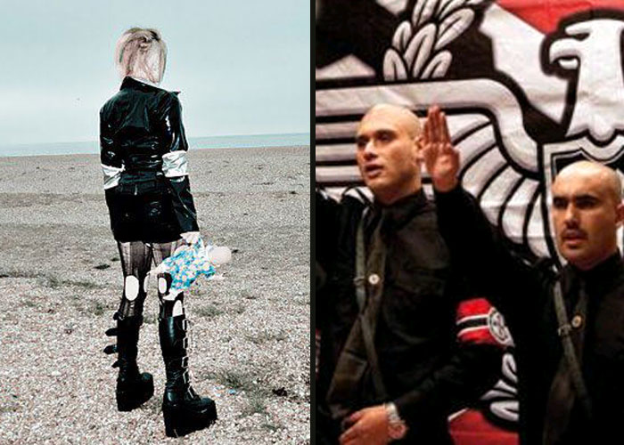 Habla una misteriosa mujer Neonazi