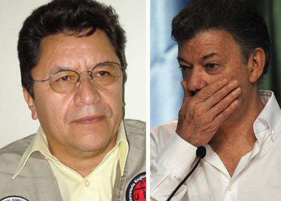 Carta de la CUT a Juan Manuel Santos