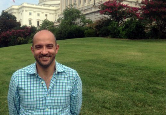 Reapareció Ernesto Yamhure, sonriente y con ganas de hacer política