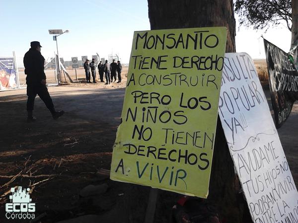 Repudio a Monsanto en las Malvinas Argentinas