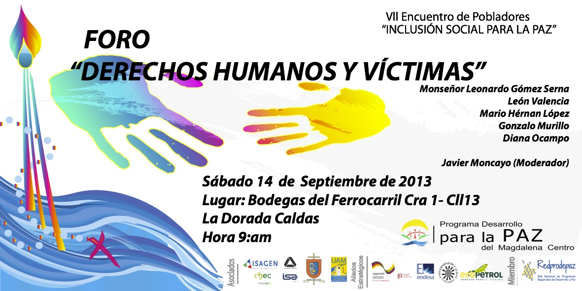 A hablar de derechos humanos y víctimas en La Dorada