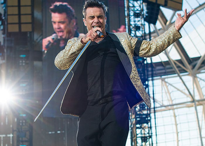 Robbie Williams llega a Colombia con su última gira