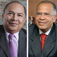 Amylkar Acosta y Alfonso Gómez Méndez las cuotas afro en el gabinete según el presidente Santos