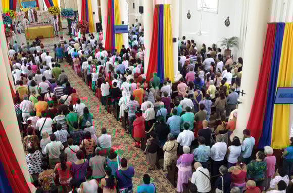 El pueblo de La Dorada saluda la Peregrinación