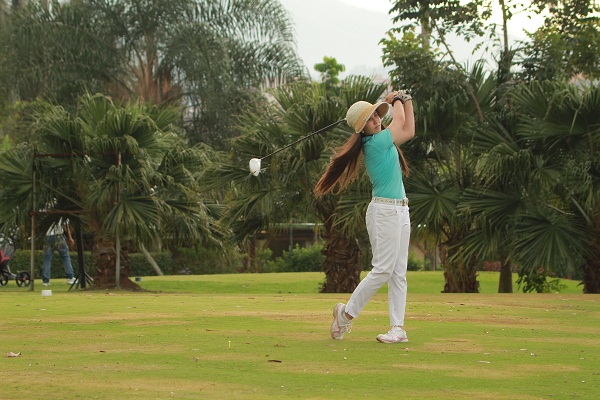 Melissa Restrepo sueña con ser campeona de golf