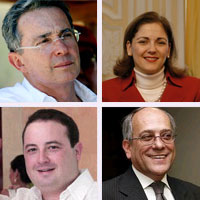 Los 10 de la lista de Uribe para el Senado