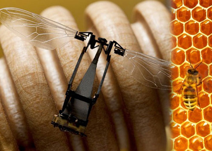 Esta es la abeja robot que Monsanto, productor de los fungicidas que las están exterminando, tiene para reemplazarlas