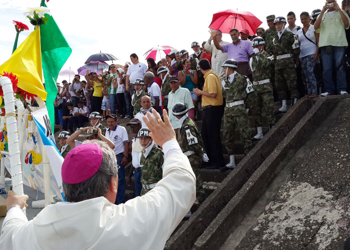 La Peregrinación llega a Puerto Berrio