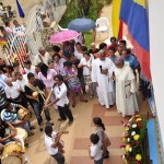  - A San Jacinto la Virgen llegó en camioneta