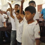  - A San Jacinto la Virgen llegó en camioneta