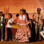  - Con cumbias y sones celebraron la llegada de la peregrina