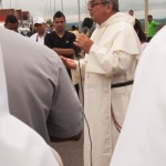  - Con cumbias y sones celebraron la llegada de la peregrina