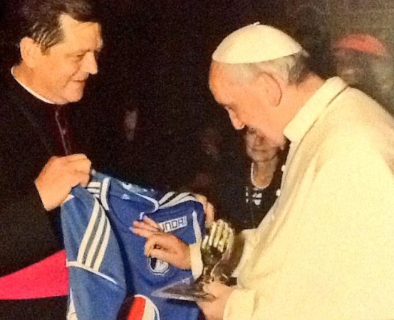 El Papa Francisco le dio la bendición a Millonarios