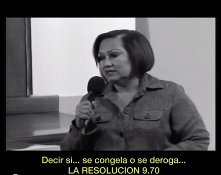 ¿El gobierno mintió al decir que había congelado la Ley 9.70?