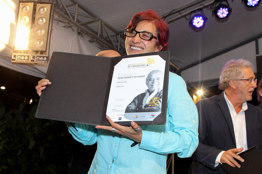 Los ganadores del premio de periodismo Gabriel García Márquez