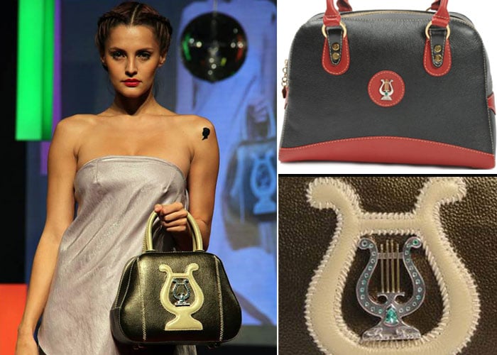 Exuberantes carteras colombianas con esmeraldas