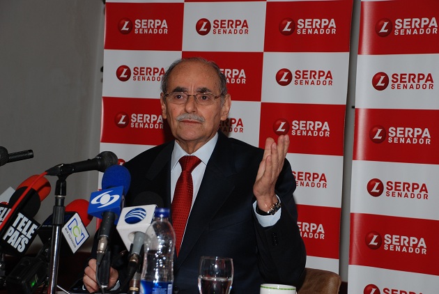 Los parlamentarios liberales apoyan a Serpa y se le atraviesan a Viviane Morales.