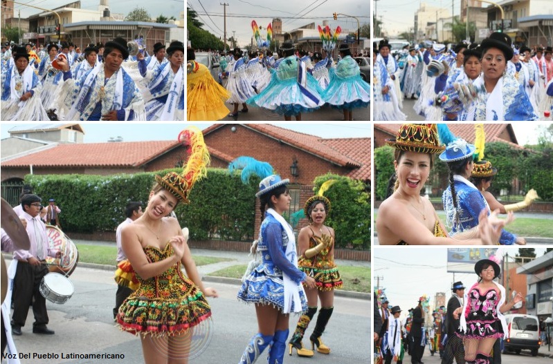 “Morenada” tradicional de Bolivia en Argentina