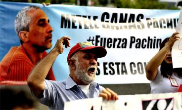 Protestas por el atentado a Diego Gómez