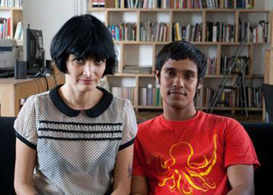 Dos costeños que se toman espacios para pintar