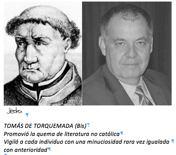 ¿Qué tienen en común Ordoñez y Torquemada?