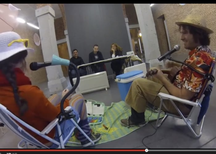 “¡Gracias por hacernos una prueba para tocar en la puta calle!