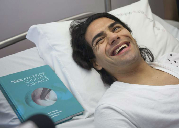 Breviario médico de Falcao: tiene dos lesiones