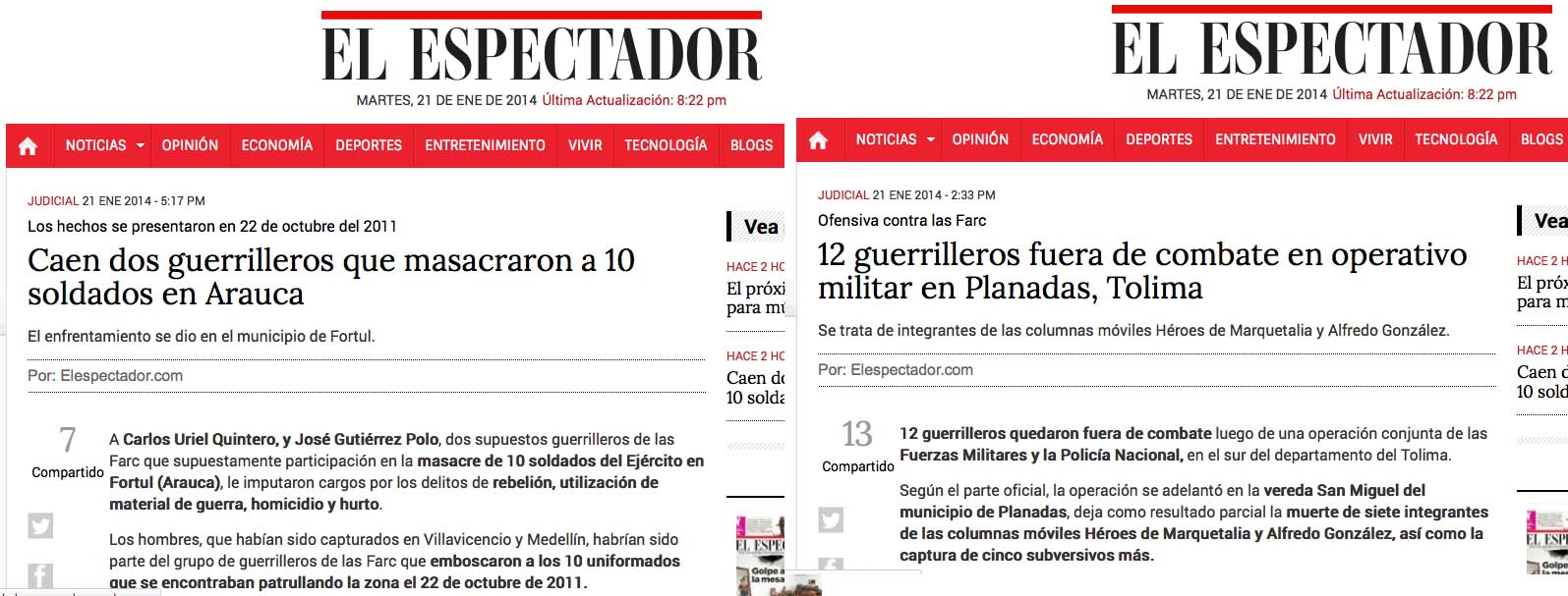 Masacrar o neutralizar, esa es la cuestión