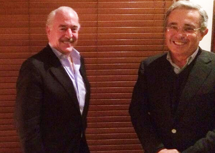 Uribe y Pastrana: detalles de una cena con salmón, postre de limón y chef particular