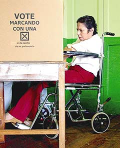 No al púlpito, si al cubículo (de votación)