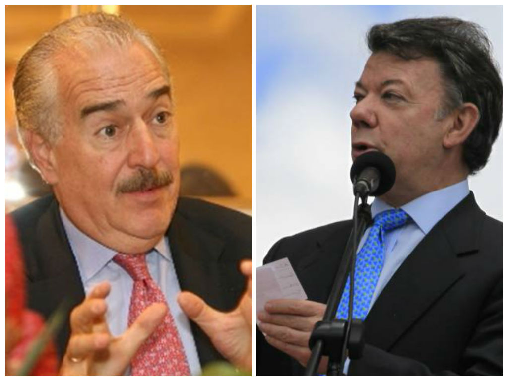 La puja por el apoyo conservador a Santos