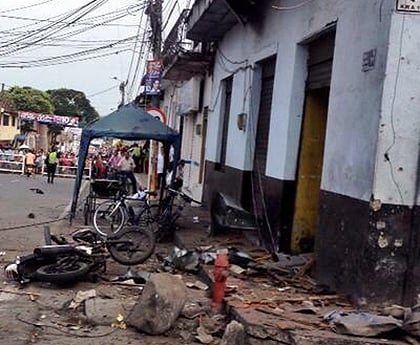 La población civil la más afectada con el atentado terrorista en Pradera (Valle)