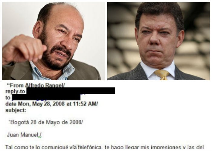 Cuando Alfredo Rangel y Juan Manuel Santos eran aliados a espaldas de su jefe, el Presidente Uribe