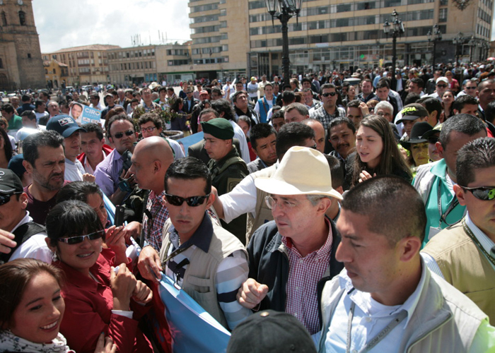 Alvaro Uribe, el abucheado