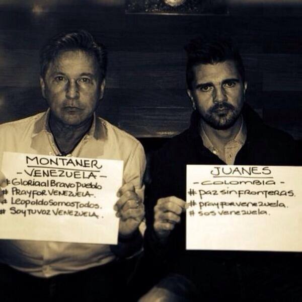 Montaner y Juanes por Venezuela