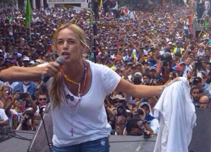 La mujer de Leopoldo López que se creció