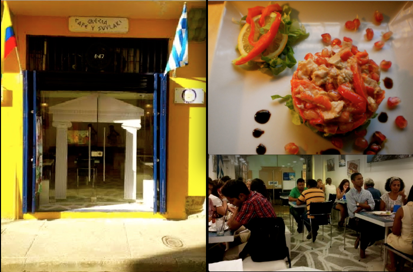 Restaurante griego con precios de Bazurto